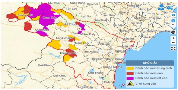 Cảnh báo lũ quét, sạt lở đất, sụt lún đất do mưa lũ khu vực miền núi Thanh Hóa- Ảnh 2.