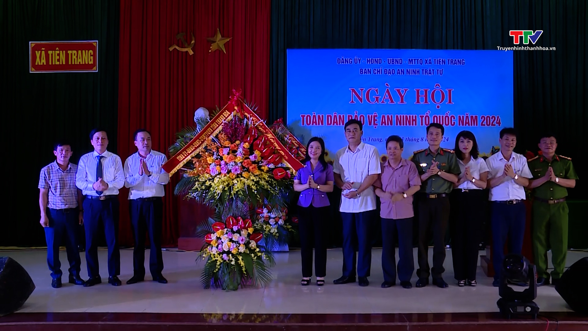 Ngày hội "Toàn dân bảo vệ an ninh Tổ quốc” tại xã Tiên Trang- Ảnh 4.