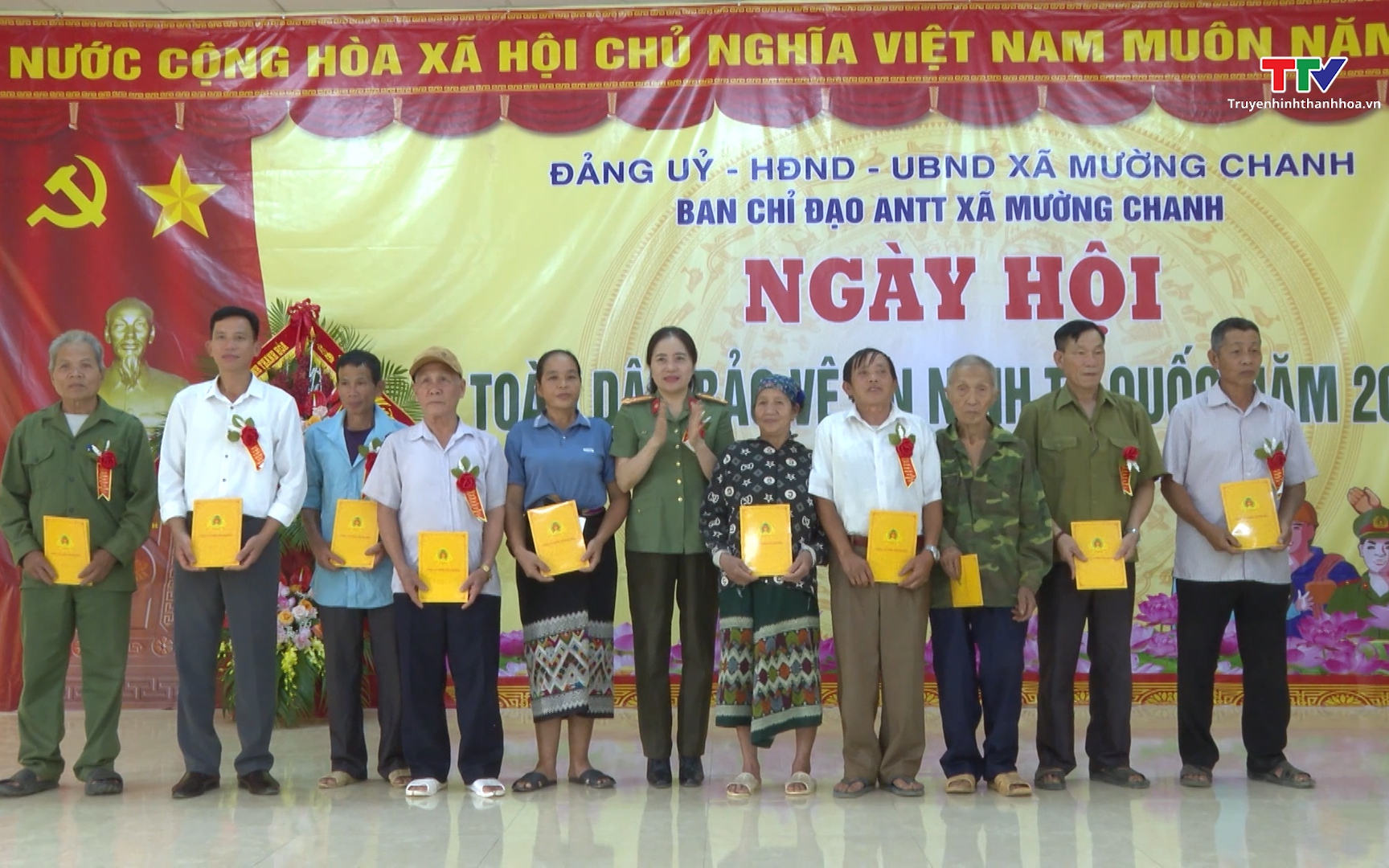 Ngày hội toàn dân bảo vệ an ninh Tổ quốc xã Mường Chanh, huyện Mường Lát