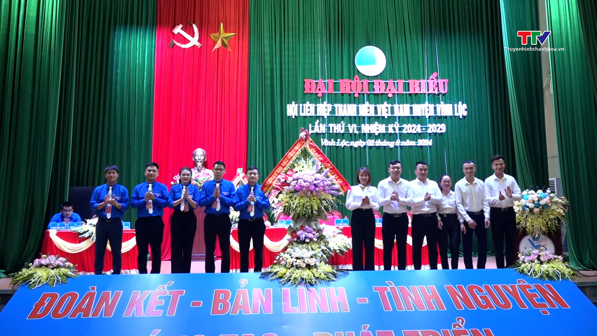 Đại hội Hội Liên hiệp Thanh niên Việt Nam huyện Vĩnh Lộc lần thứ VI, nhiệm kỳ 2024 - 2029- Ảnh 1.