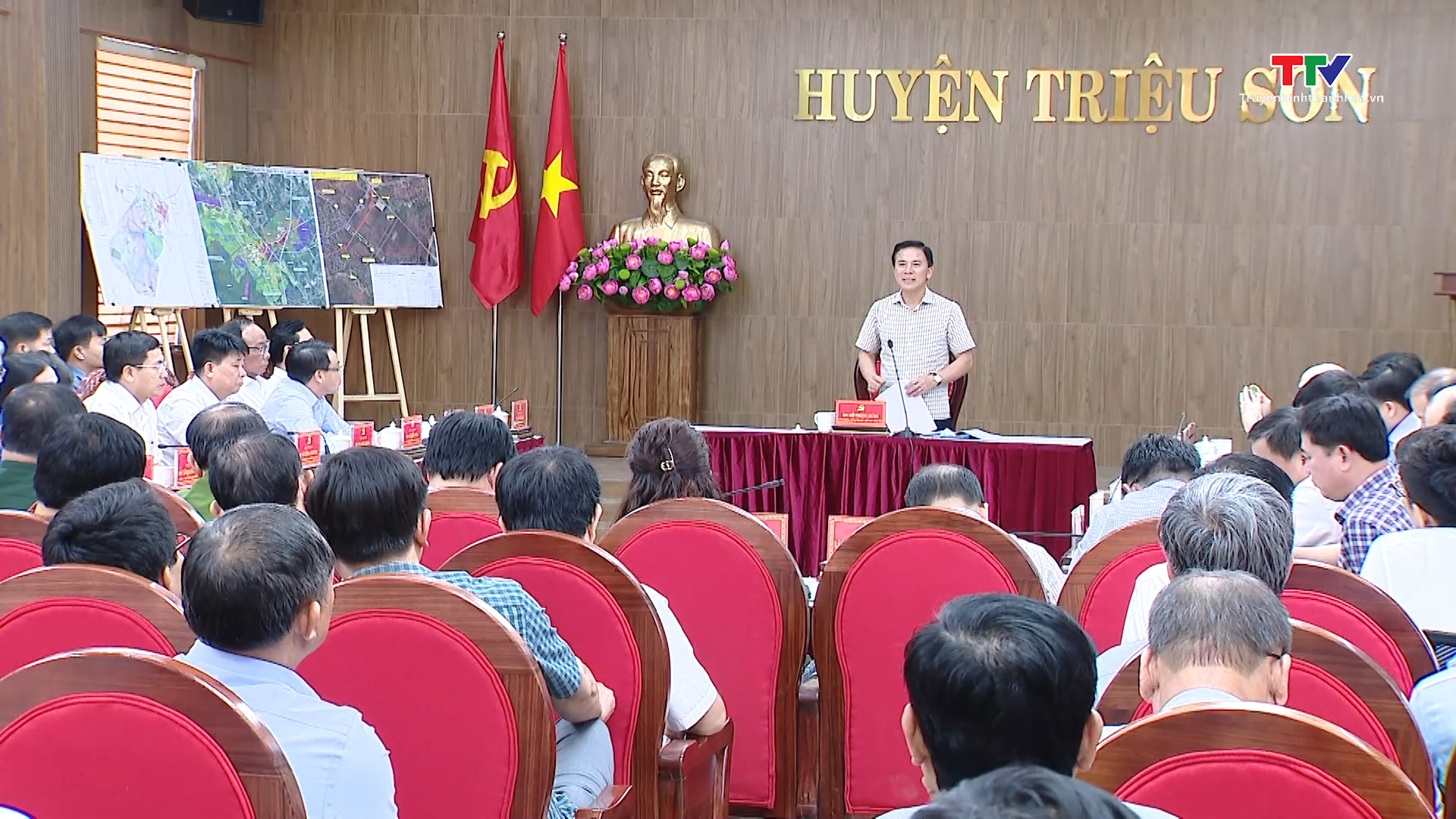 Bí thư Tỉnh ủy Đỗ Trọng Hưng thăm và làm việc tại huyện Triệu Sơn- Ảnh 4.