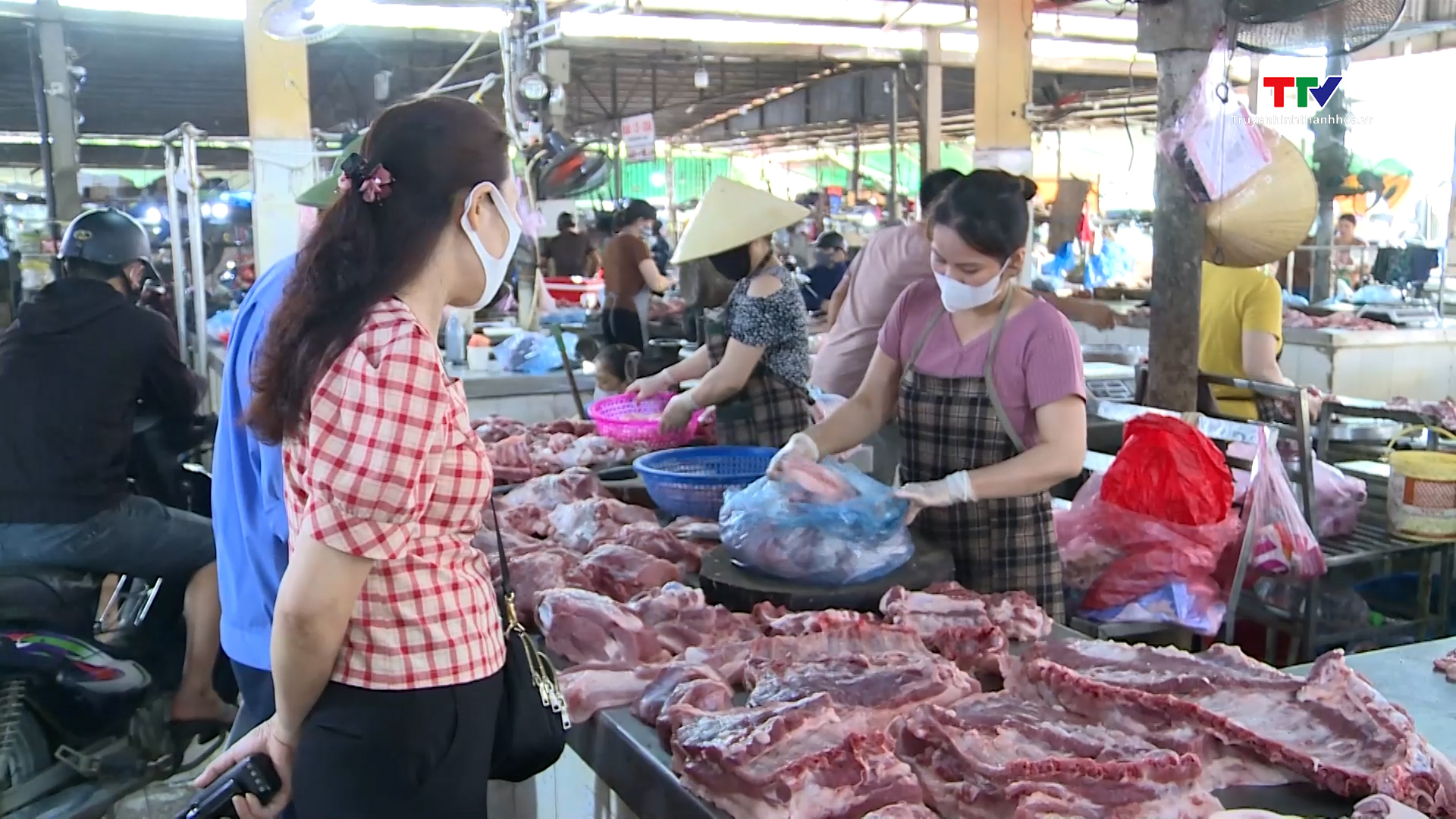 Tăng cường kiểm soát vận chuyển, giết mổ và kinh doanh thịt lợn để ngăn ngừa bệnh dịch - Ảnh 1.