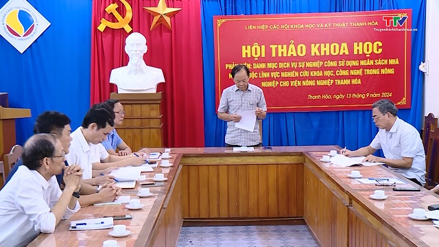 Liên hiệp các Hội Khoa học và Kỹ thuật Thanh Hóa phản biện chính sách- Ảnh 1.