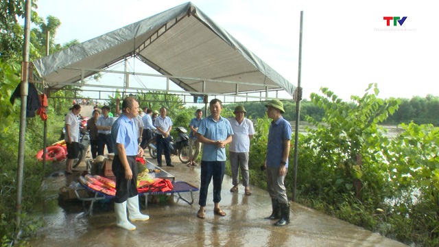 Sở Y tế Thanh Hoá chỉ đạo phòng chống dịch bệnh sau ngập lụt tại huyện Thạch Thành- Ảnh 1.