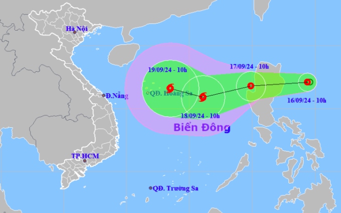 Công điện về việc chủ động ứng phó với diễn biến của áp thấp nhiệt đới