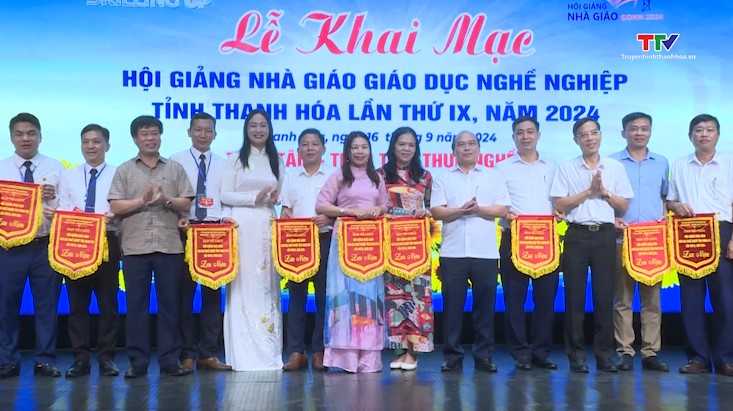 Khai mạc Hội giảng nhà giáo giáo dục nghề nghiệp tỉnh Thanh Hóa lần thứ IX, năm 2024- Ảnh 2.