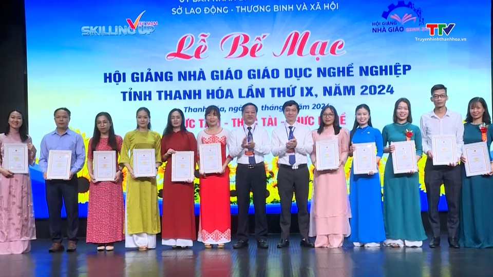 Bế mạc Hội giảng nhà giáo giáo dục nghề nghiệp tỉnh Thanh Hóa lần thứ IX năm 2024- Ảnh 1.