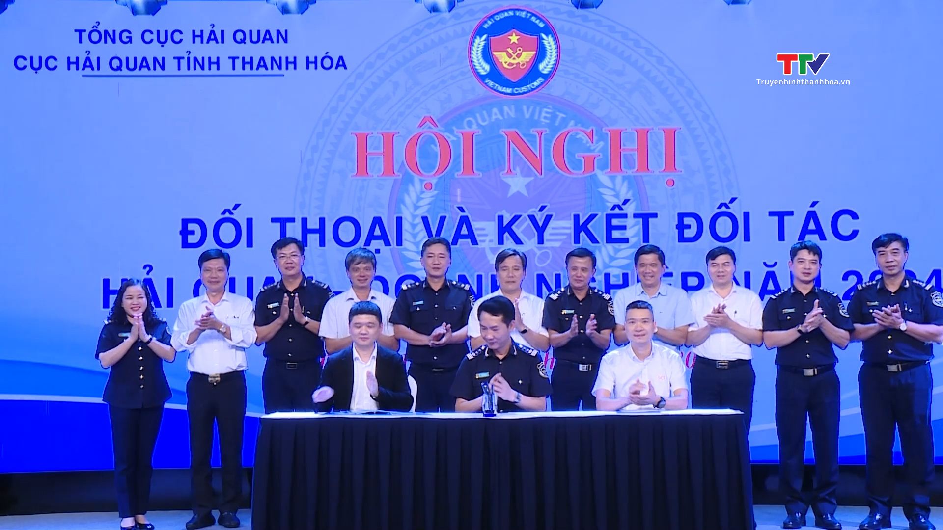 Hội nghị đối thoại và ký kết đối tác Hải quan – doanh nghiệp năm 2024- Ảnh 3.