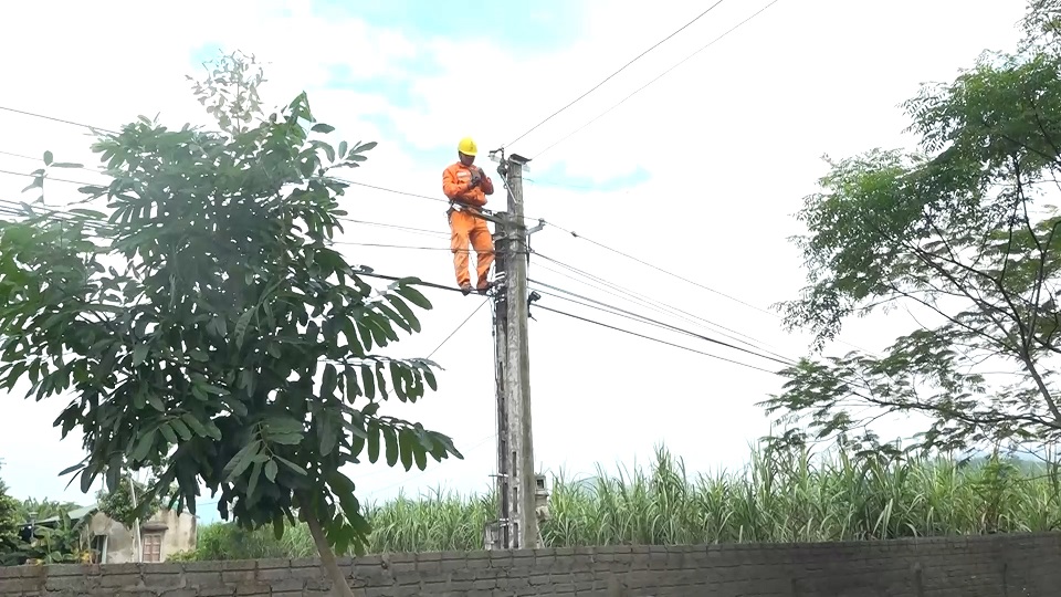 Điện lực Thạch Thành: Bảo đảm an toàn lưới điện phục vụ sinh hoạt, sản xuất sau lũ- Ảnh 1.