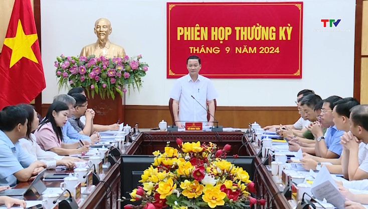 Phiên họp thường kỳ UBND tỉnh tháng 9/2024- Ảnh 5.