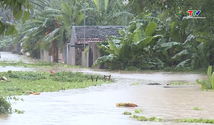 Tin lũ khẩn cấp trên sông Bưởi và lũ trên các sông khu vực tỉnh Thanh Hóa (ngày 23/9)- Ảnh 1.