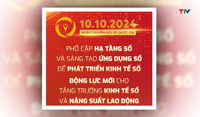 Phổ cập bộ nhận diện Ngày Chuyển đổi số Quốc gia năm 2024- Ảnh 1.