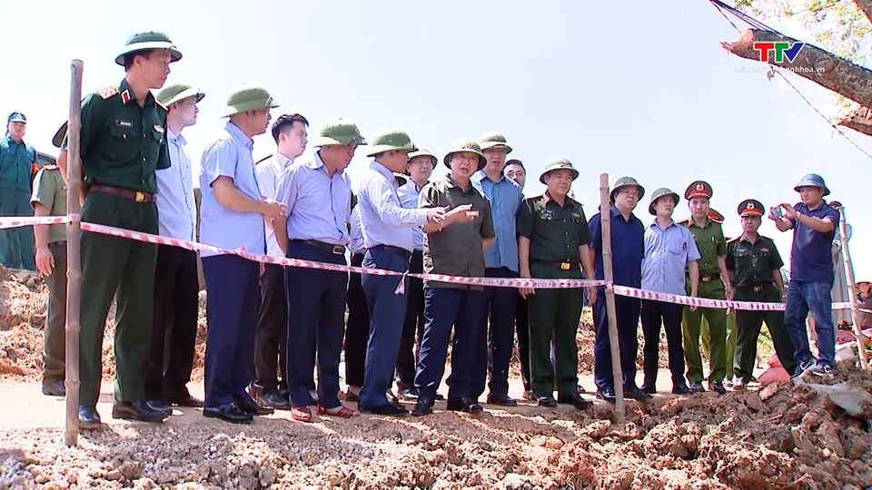 Phó Thủ tướng Chính phủ Trần Hồng Hà kiểm tra tình hình thiệt hại và công tác khắc phục hậu quả thiên tai tại Thanh Hoá- Ảnh 4.