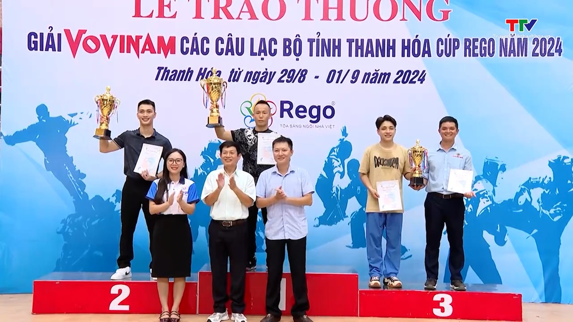 Giải Vovinam các câu lạc bộ tỉnh Thanh Hoá - Cup Rego năm 2024- Ảnh 3.