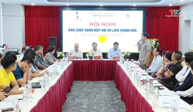 Hội nghị ban chấp hành Hiệp hội Du lịch Thanh Hoá- Ảnh 1.