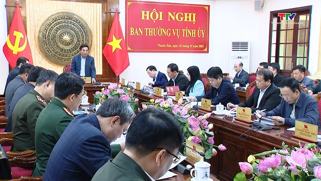 Hội nghị Ban Thường vụ Tỉnh ủy tháng 1/2025- Ảnh 5.