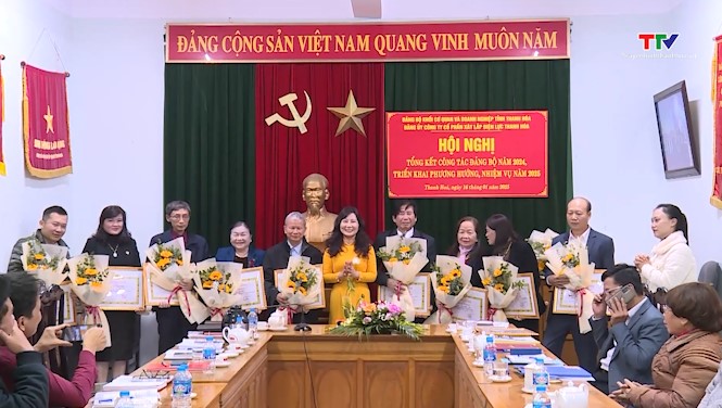 Đảng bộ Công ty cổ phần xây lắp Điện lực Thanh Hóa triển khai nhiệm vụ 2025- Ảnh 1.