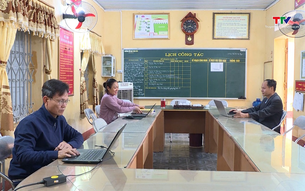 Thanh Hóa đẩy mạnh triển khai học bạ số- Ảnh 1. Ứng dụng học bạ số trong ngành giáo dục tỉnh Thanh Hóa