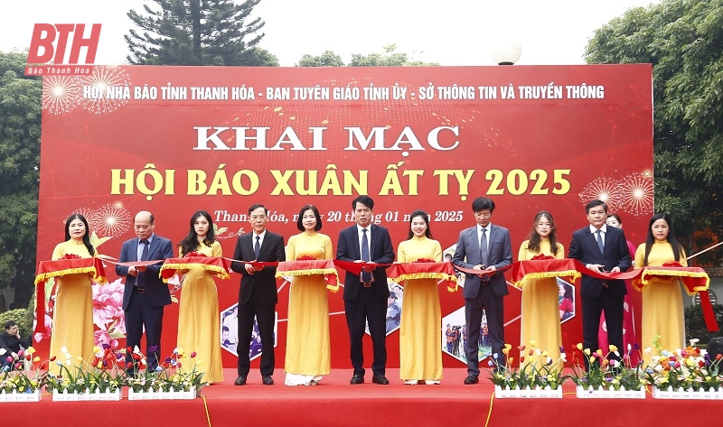 Khai mạc Hội Báo Xuân Ất Tỵ 2025- Ảnh 5.