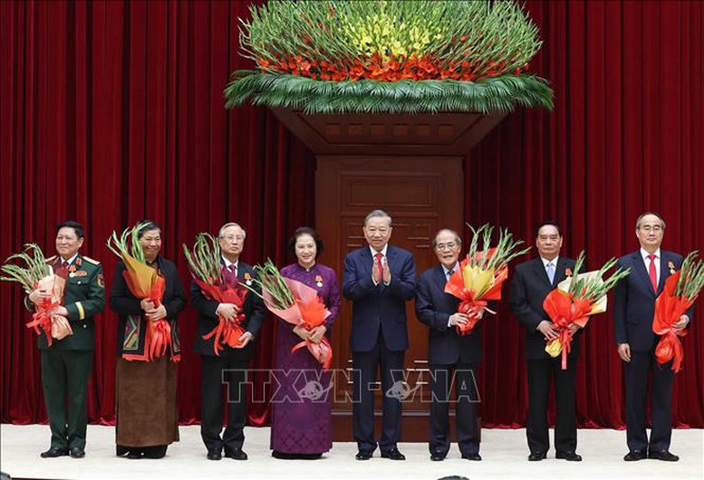 Tổng Bí thư Tô Lâm: Đồng lòng vượt qua khó khăn, thách thức, đưa đất nước phát triển nhanh, bền vững trong kỷ nguyên mới- Ảnh 6.