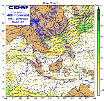 Dự  báo gió mạnh trên vùng biển khu vực tỉnh Thanh Hóa- Ảnh 2.