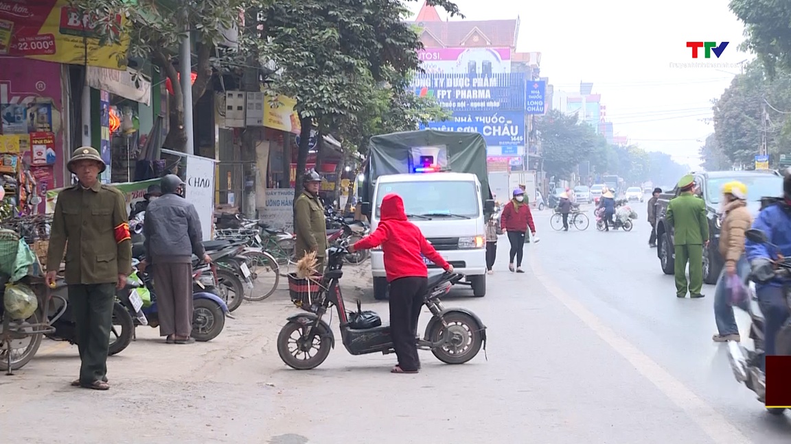 Đảm bảo an toàn giao thông trên Quốc lộ 47, đoạn qua xã Dân Lý, huyện Triệu Sơn- Ảnh 1.