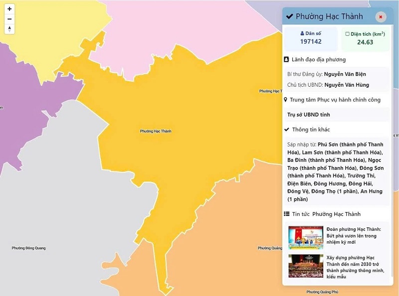 Báo và Đài PT-TH Thanh Hóa ra mắt trang dữ liệu số 166 xã, phường- Ảnh 2.