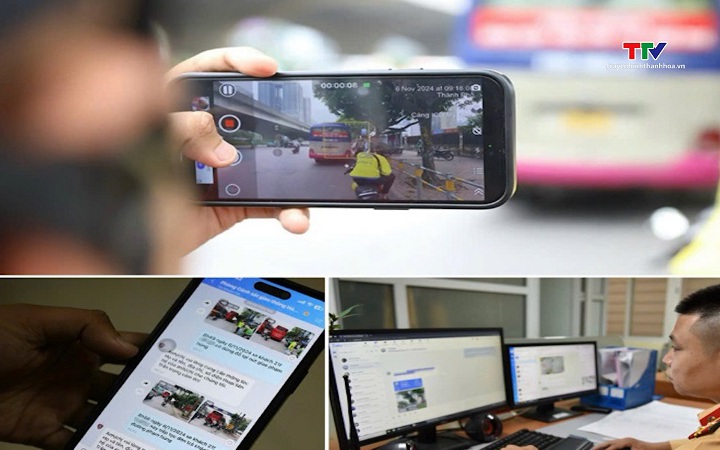 Phát hiện nhiều vi phạm giao thông nhờ hệ thống camera AI- Ảnh 1. Cục Cảnh sát giao thông kêu gọi người dân phản ánh vi phạm đúng, đủ, trách nhiệm