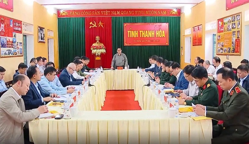 Thủ tướng Chính phủ: Tỉnh Thanh Hóa phải khai thác tối đa nguồn lực con người, phát huy tiềm năng khác biệt, cơ hội nổi trội, lợi thế cạnh tranh- Ảnh 1. Thủ tướng Chính phủ: Tỉnh Thanh Hóa phải khai thác tối đa nguồn lực con người, phát huy tiềm năng khác biệt, cơ hội nổi trội, lợi thế cạnh tranh- Ảnh 1.