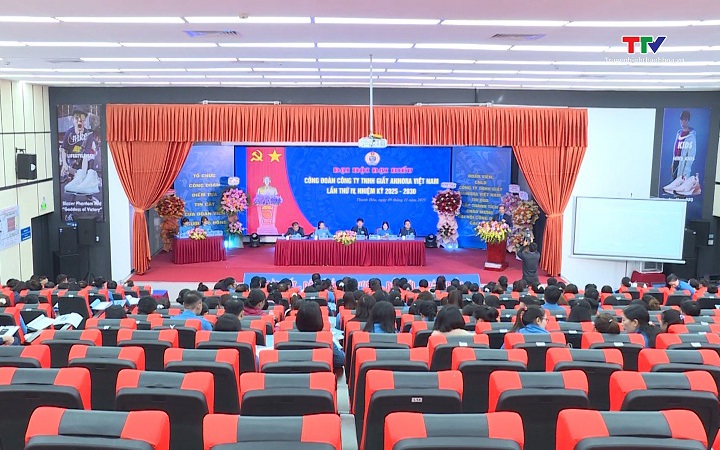 Hội thi Olympic chất lượng Công ty TNHH Giầy Annora Việt Nam- Ảnh 1. Đại hội Công đoàn Công ty TNHH Giầy Annora Việt Nam