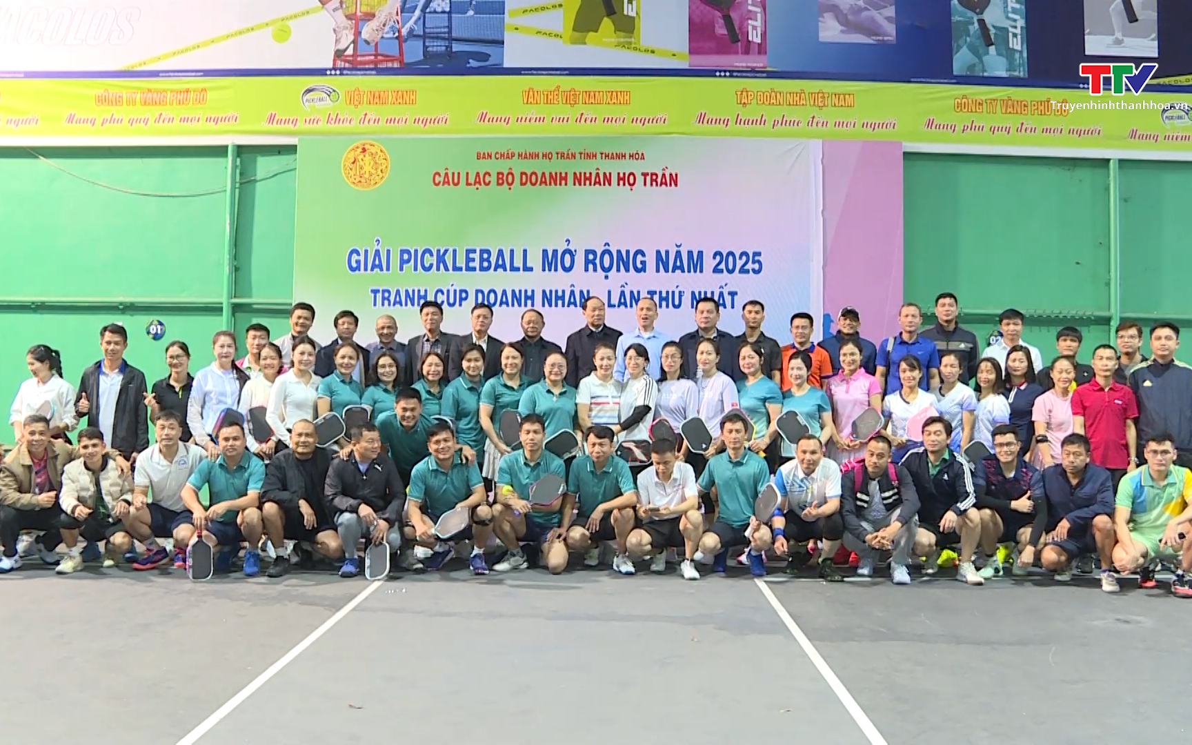 Giải pickleball mở rộng - Cup Doanh nh&acirc;n họ Trần lần thứ I, năm 2025