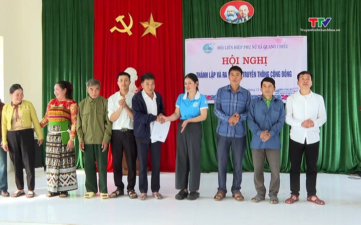 X&atilde; Quang Chiểu ra mắt tổ truyền th&ocirc;ng cộng đồng