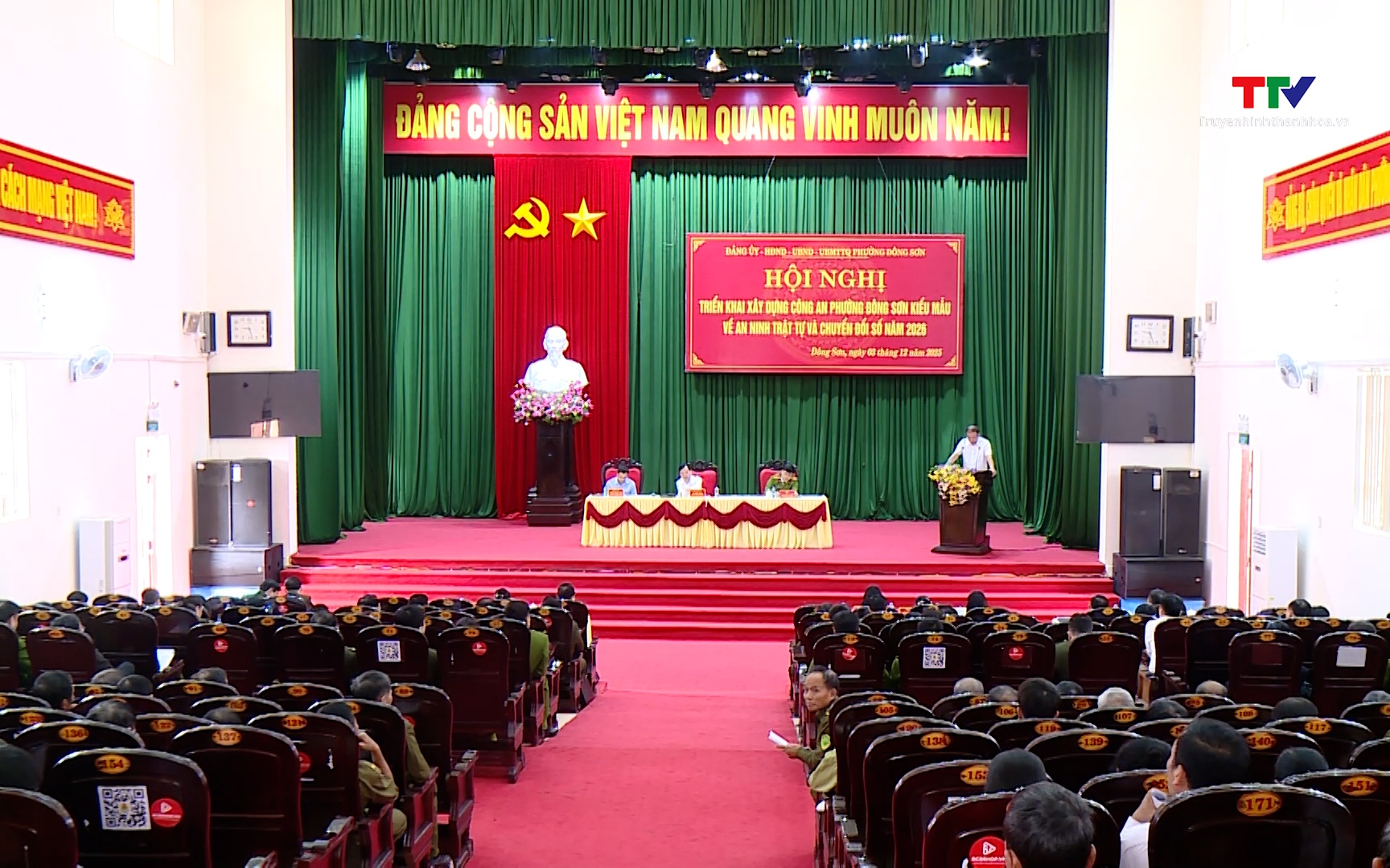 Quyết tâm bảo đảm an toàn các sự kiện chính trị và Tết Nguyên đán Bính Ngọ 2026- Ảnh 1. Xây dựng Công an phường Đông Sơn kiểu mẫu về an ninh, trật tự và chuyển đổi số năm 2026