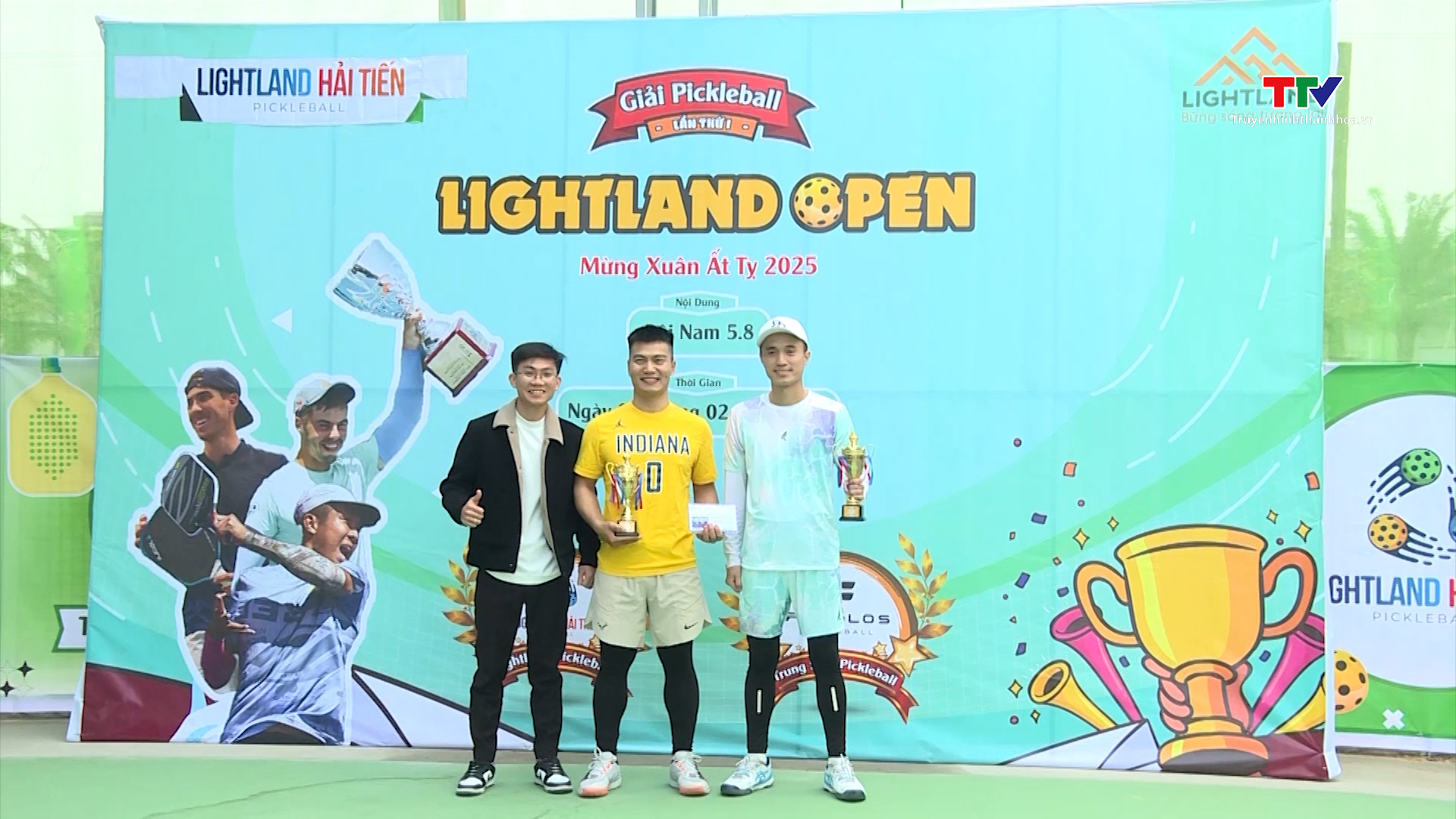 Giải Pickleball Lighland Open lần thứ I tại huyện Hoằng Hóa - Ảnh 2.