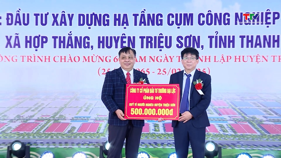 Khởi công Cụm công nghiệp Hợp Thắng, huyện Triệu Sơn- Ảnh 3.