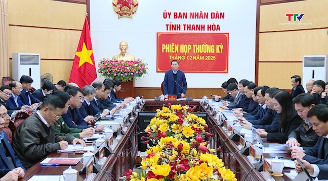 UBND tỉnh Thanh Hóa họp phiên thường kỳ tháng 2/2025- Ảnh 10.