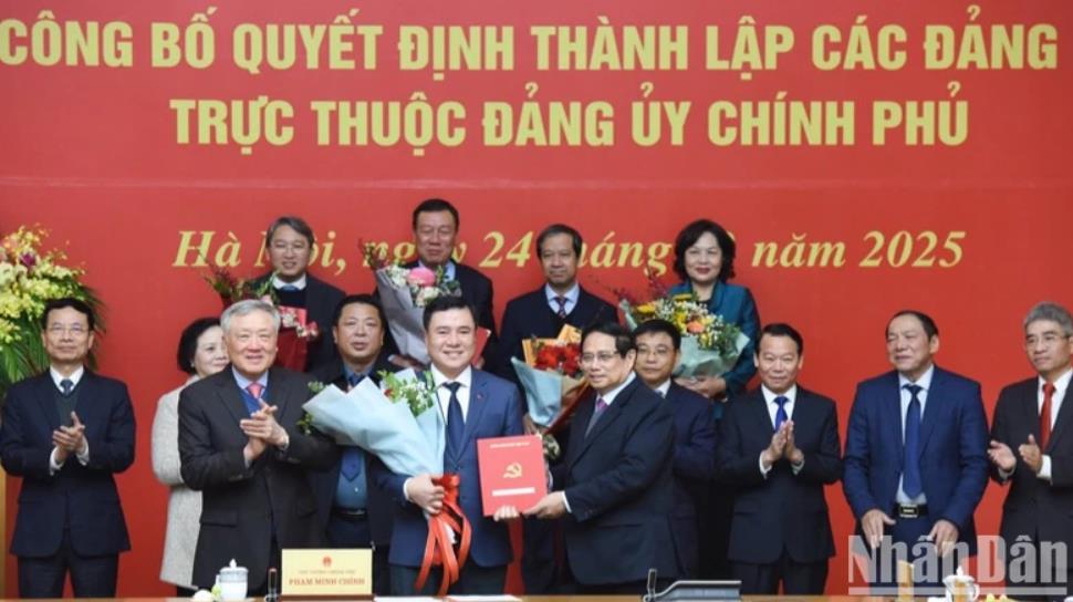 Công bố Quyết định thành lập các Đảng bộ trực thuộc Đảng ủy Chính phủ- Ảnh 6.