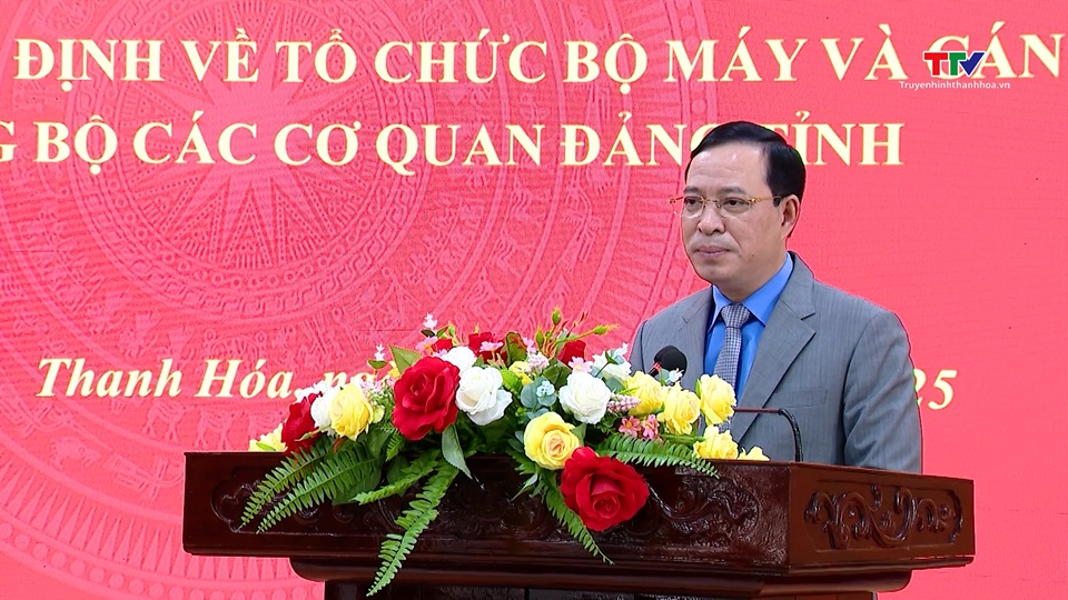 Hội nghị Ban chấp hành Đảng bộ các cơ quan Đảng tỉnh lần thứ nhất và công bố các quyết định về tổ chức bộ máy, công tác cán bộ - Ảnh 7.