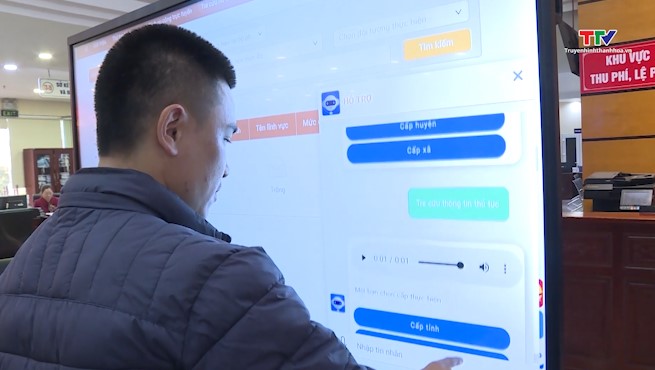 Thanh Hoá triển khai trợ lý ảo trên Cổng dịch vụ công- Ảnh 1.