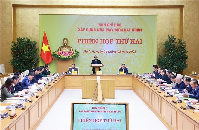 Thủ tướng Phạm Minh Chính chủ trì Phiên họp thứ hai Ban Chỉ đạo xây dựng nhà máy điện hạt nhân- Ảnh 3.