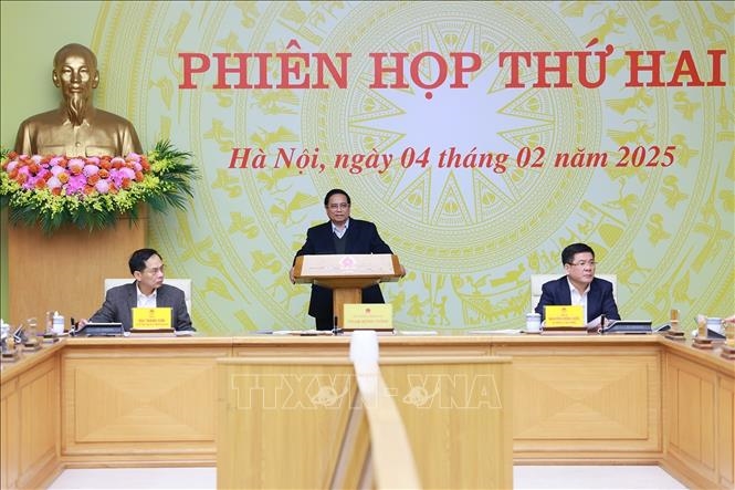 Thủ tướng Phạm Minh Chính chủ trì Phiên họp thứ hai Ban Chỉ đạo xây dựng nhà máy điện hạt nhân- Ảnh 1.