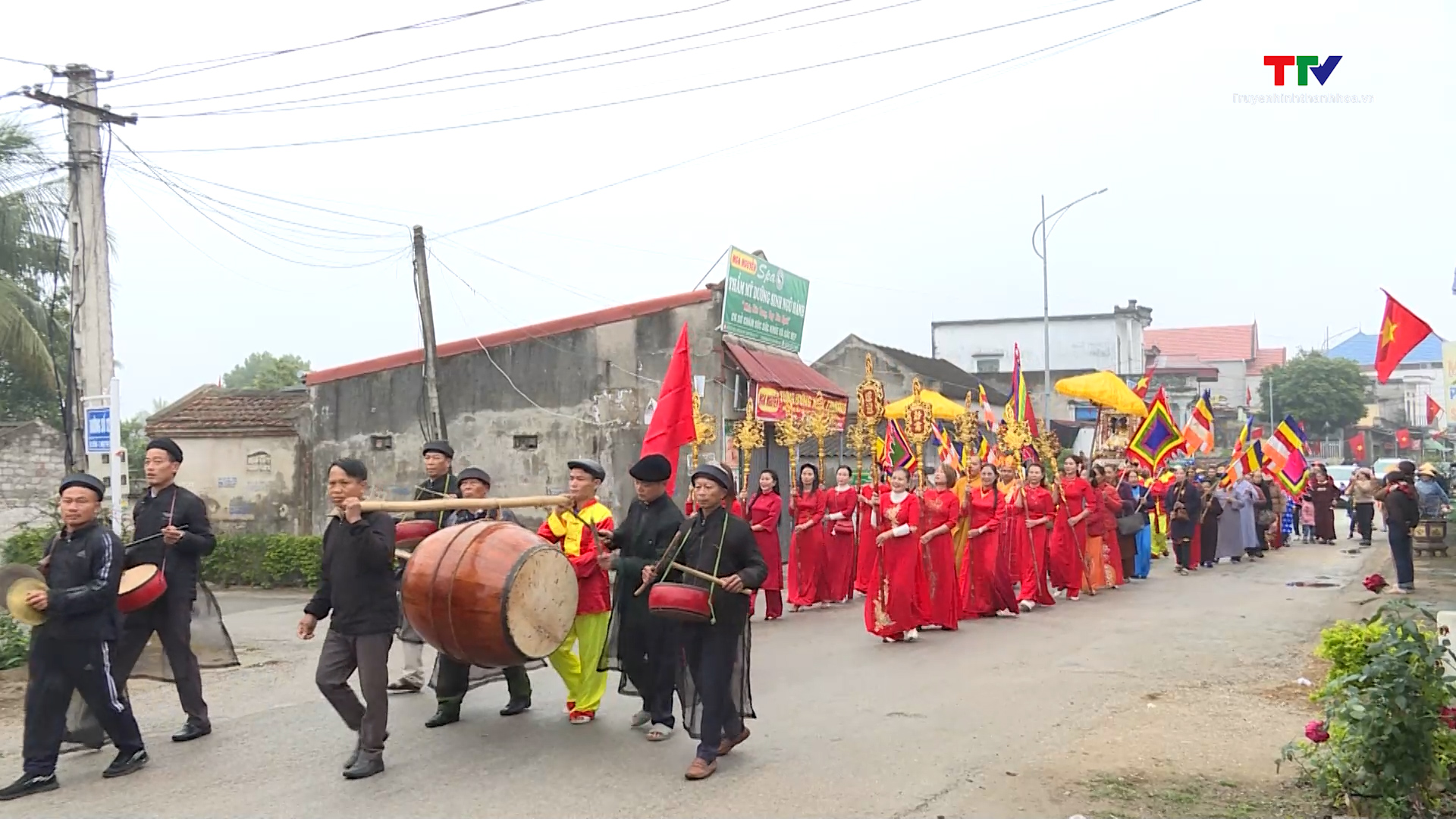 Lễ hội truyền thống chùa Bồng Hinh- Ảnh 1.