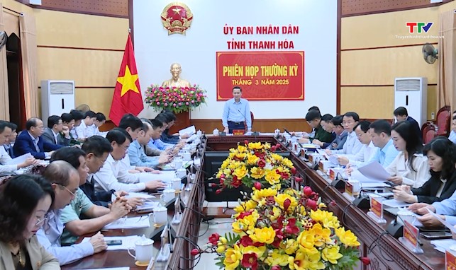 UBND tỉnh họp phiên thường kỳ tháng 3/2025- Ảnh 1.