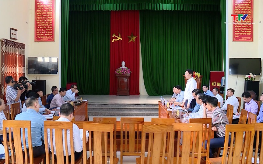 Giải quyết vướng mắc thực hiện Hợp phần Dự án hồ chứa nước Bản Mồng giai đoạn 1