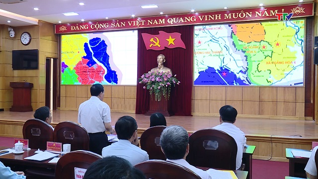Ban Chấp hành Đảng bộ tỉnh Thanh Hóa cho ý kiến đối với Đề án sắp xếp đơn vị hành chính cấp xã- Ảnh 1. Ban Chấp hành Đảng bộ tỉnh Thanh Hóa cho ý kiến đối với Đề án sắp xếp đơn vị hành chính cấp xã- Ảnh 1.