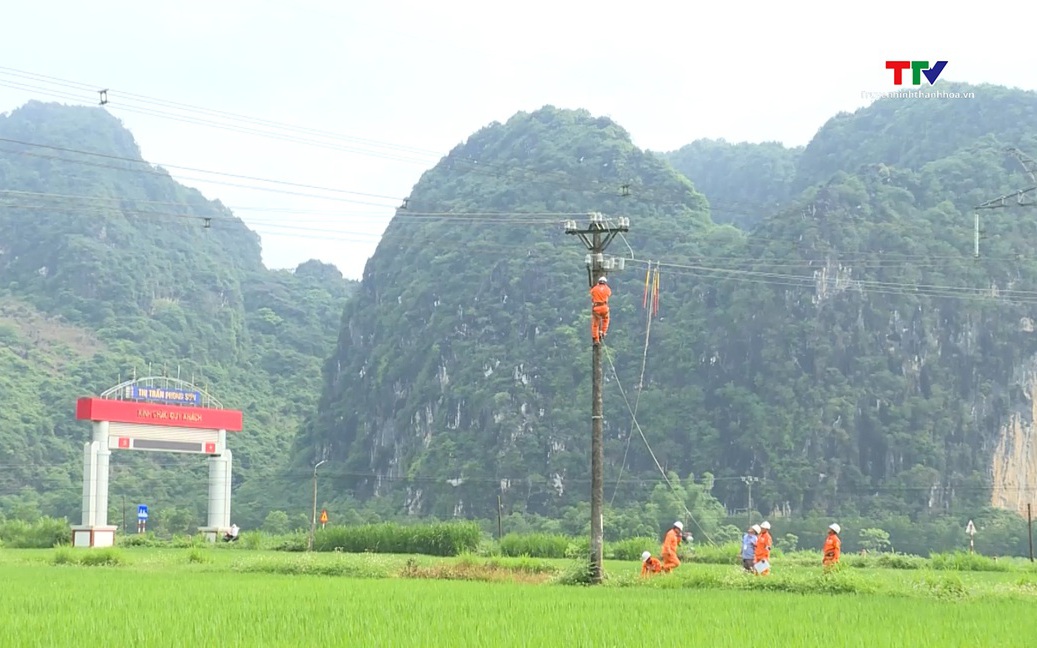 Công ty Điện lực Thanh Hóa tổ chức diễn tập phòng chống thiên tai và tìm kiếm cứu nạn và xử lý sự cố