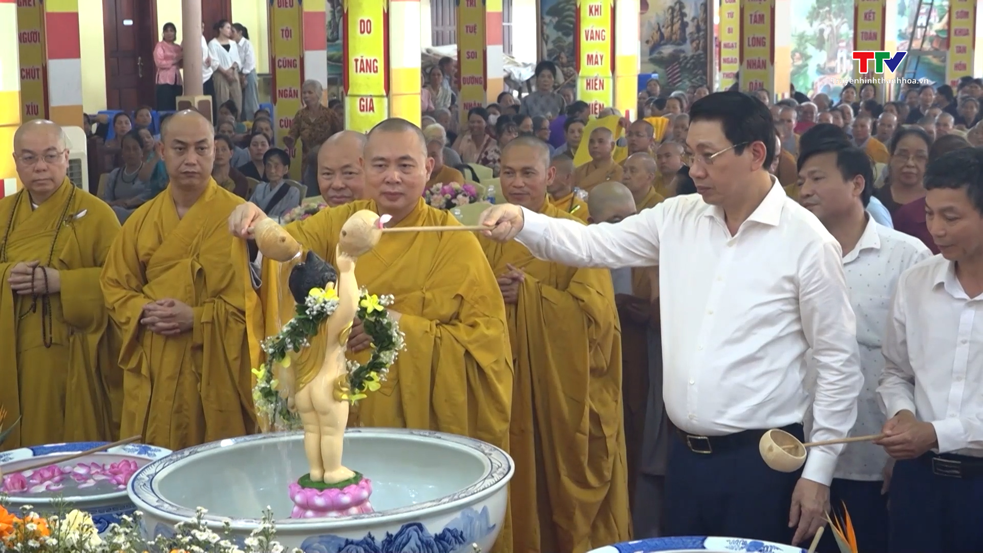 Chùa Tường Vân, thị trấn Vĩnh Lộc tổ chức Đại lễ Phật đản Vesak 2025- Ảnh 1. Chùa Tường Vân, thị trấn Vĩnh Lộc tổ chức Đại lễ Phật đản Vesak 2025- Ảnh 1.