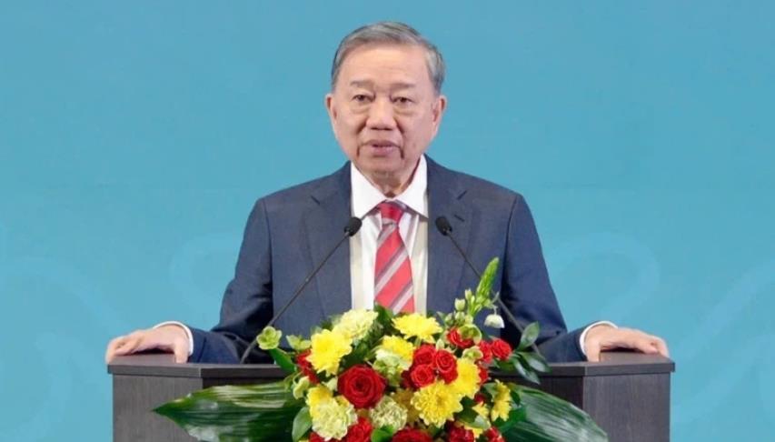 Tổng Bí thư Tô Lâm gặp gỡ và phát biểu tại Học viện Tổng thống (RANEPA)- Ảnh 1. Tổng Bí thư Tô Lâm gặp gỡ và phát biểu tại Học viện Tổng thống (RANEPA)- Ảnh 1.