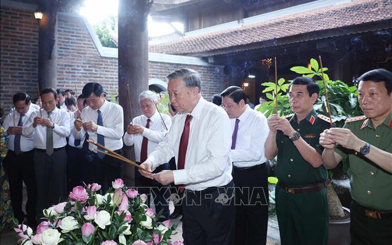Tổng Bí thư Tô Lâm dự khai mạc Lễ hội Làng Sen toàn quốc 2025- Ảnh 6. Tổng Bí thư Tô Lâm dự khai mạc Lễ hội Làng Sen toàn quốc 2025- Ảnh 6.