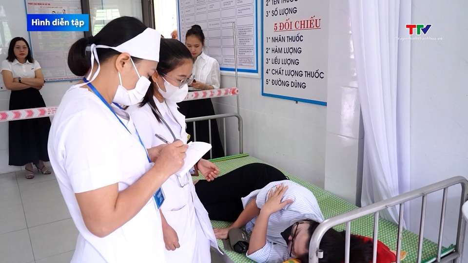 Như Xuân: Diễn tập điều tra, xử lý ngộ độc thực phẩm- Ảnh 1. Như Xuân: Diễn tập điều tra, xử lý ngộ độc thực phẩm- Ảnh 1.
